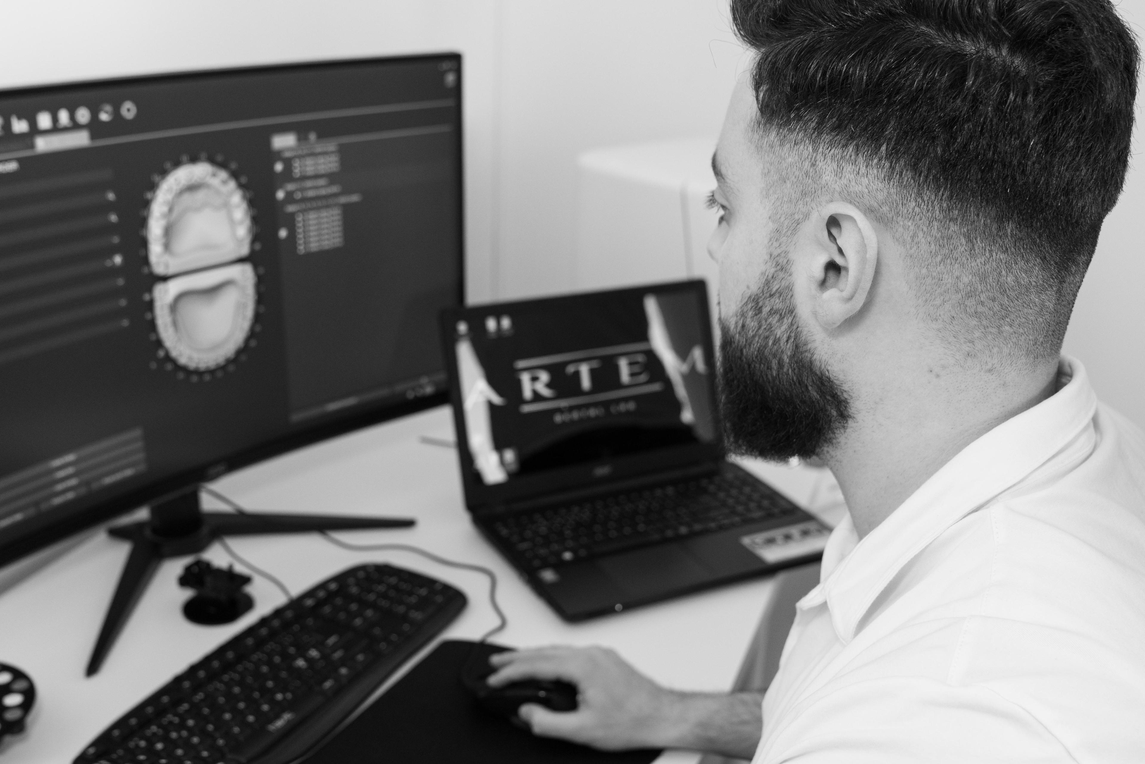 Digital tandteknik i arbete